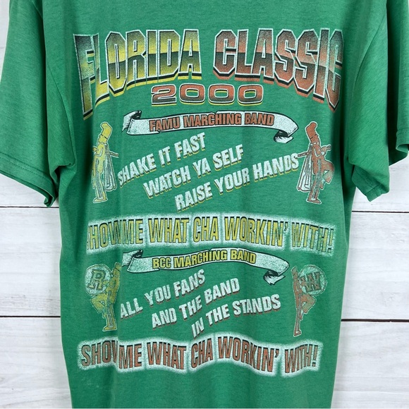 Vintage 2000 FAMU Rattlers Florida Classic Marching Band T-Shirt Medium - Picture 4 of 9